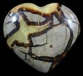 Polished Septarian Heart #54700-1